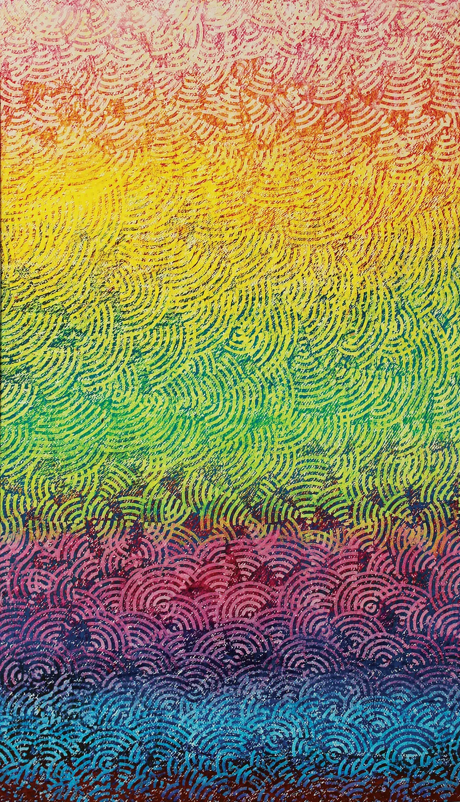 Image of Presence 3.02  — "Presence" Series by Maryan Besaga, size: 110 х 80 см, made of pastel, paper, Graphics medium, from Ukraine, part of the PRESENCE series, priced at $3500