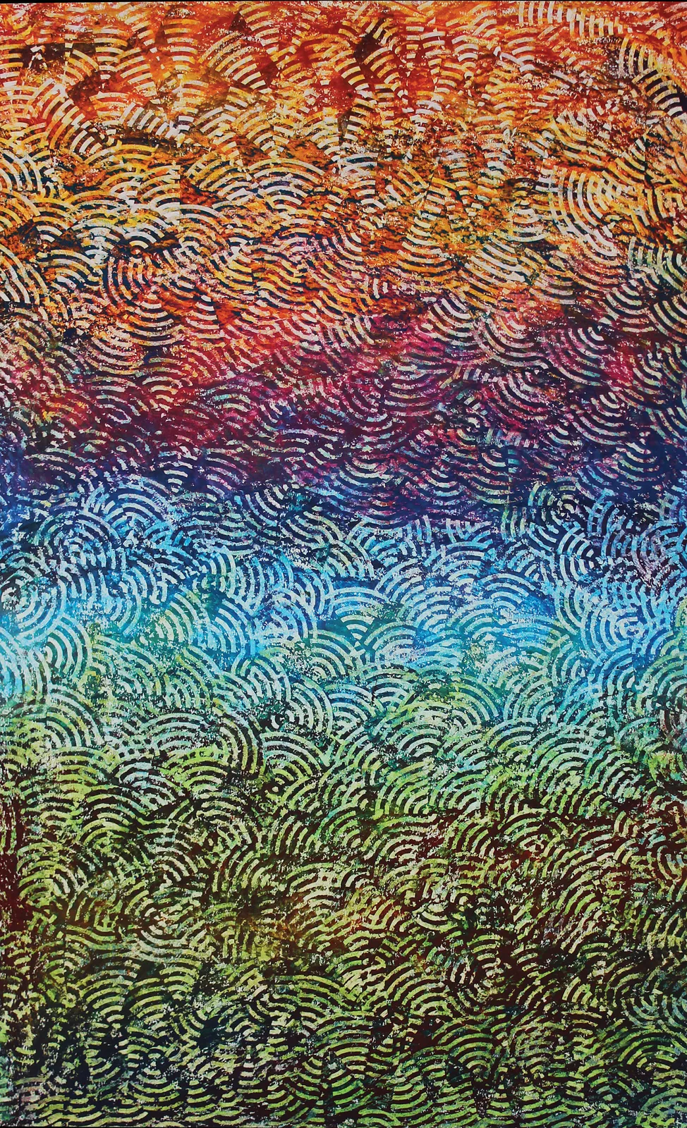 Image of Presence 3.01 — "Presence" Series by Maryan Besaga, size: 120 х 75 см, made of pastel, paper, Graphics medium, from Ukraine, part of the PRESENCE series, priced at $3500