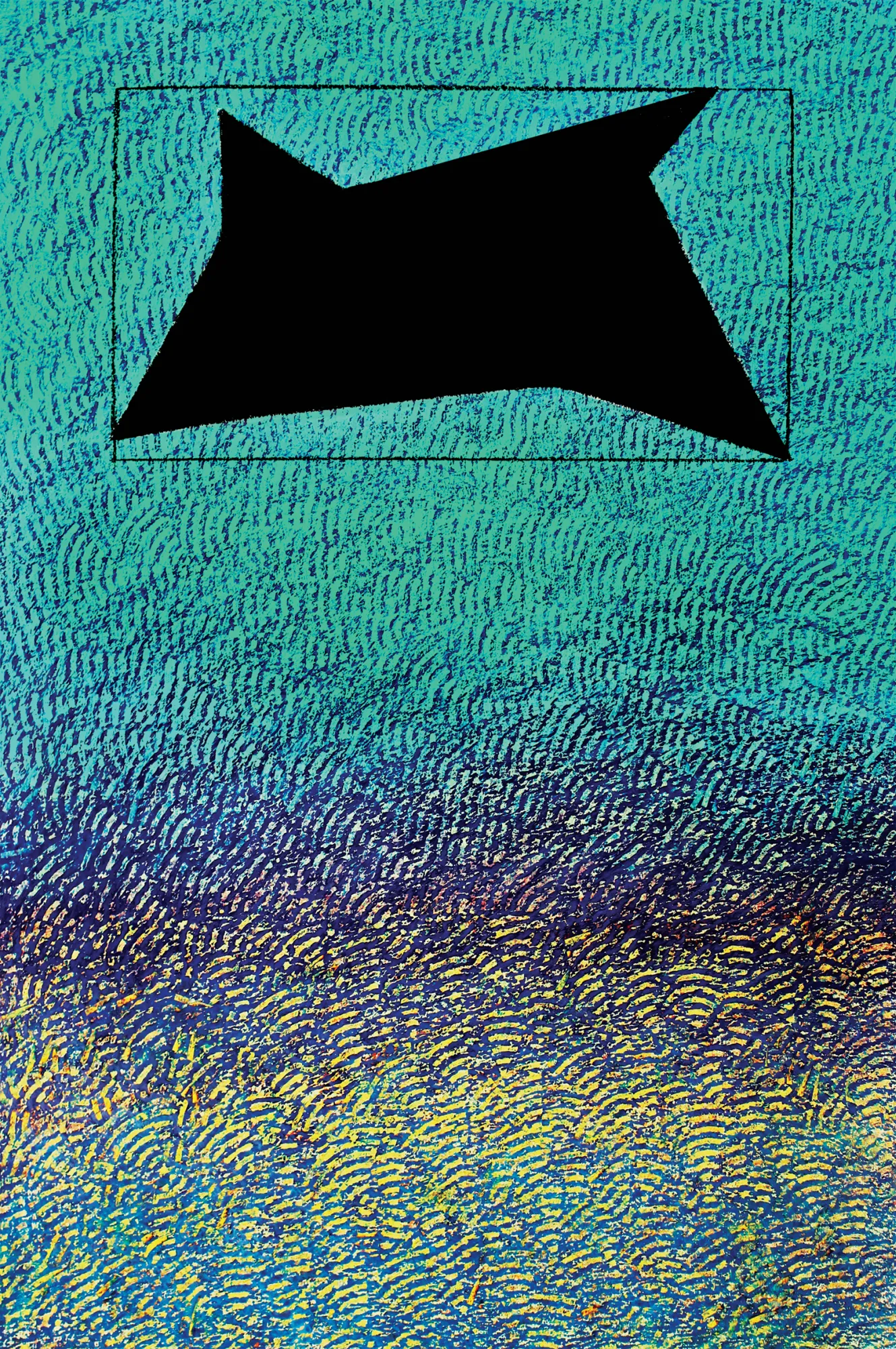 Image of «Cosmology 1X» — "Presence" Series by Maryan Besaga, size: 110 х 80 см, made of pastel, paper, Graphics medium, from Ukraine, part of the PRESENCE series, priced at $2500