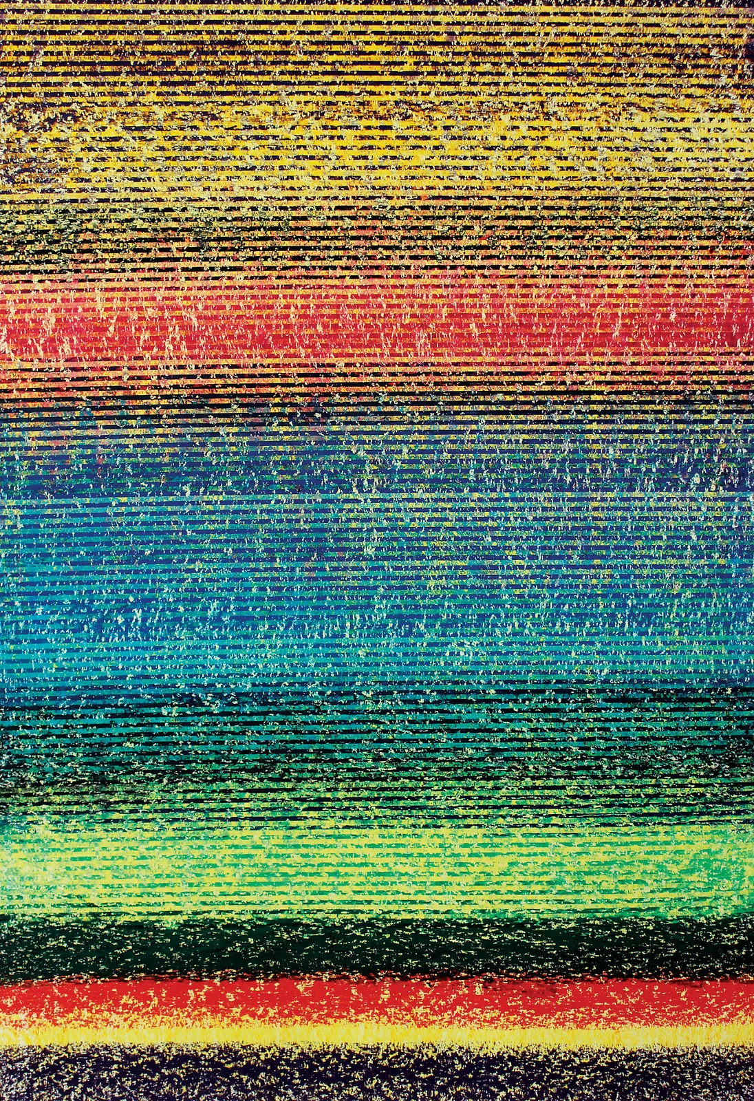 Image of Cosmology — Unknown Worlds 2  — "Presence" Series by Maryan Besaga, size: 110 х 80 см, made of pastel, paper, Graphics medium, from Ukraine, part of the PRESENCE series, priced at $3500