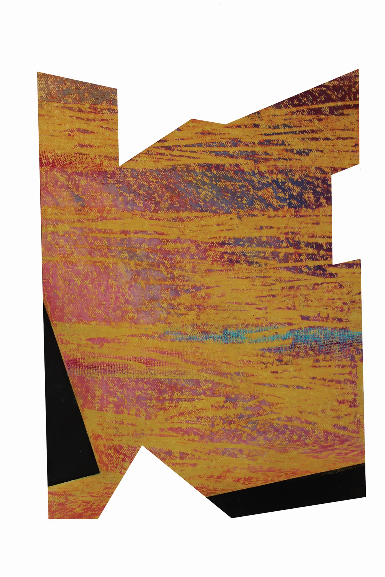 Image of Presence 1.03  — "Presence" Series by Maryan Besaga, size: 100х70 cm, made of pastel, paper, Graphics medium, from Ukraine, part of the PRESENCE series, priced at $3000