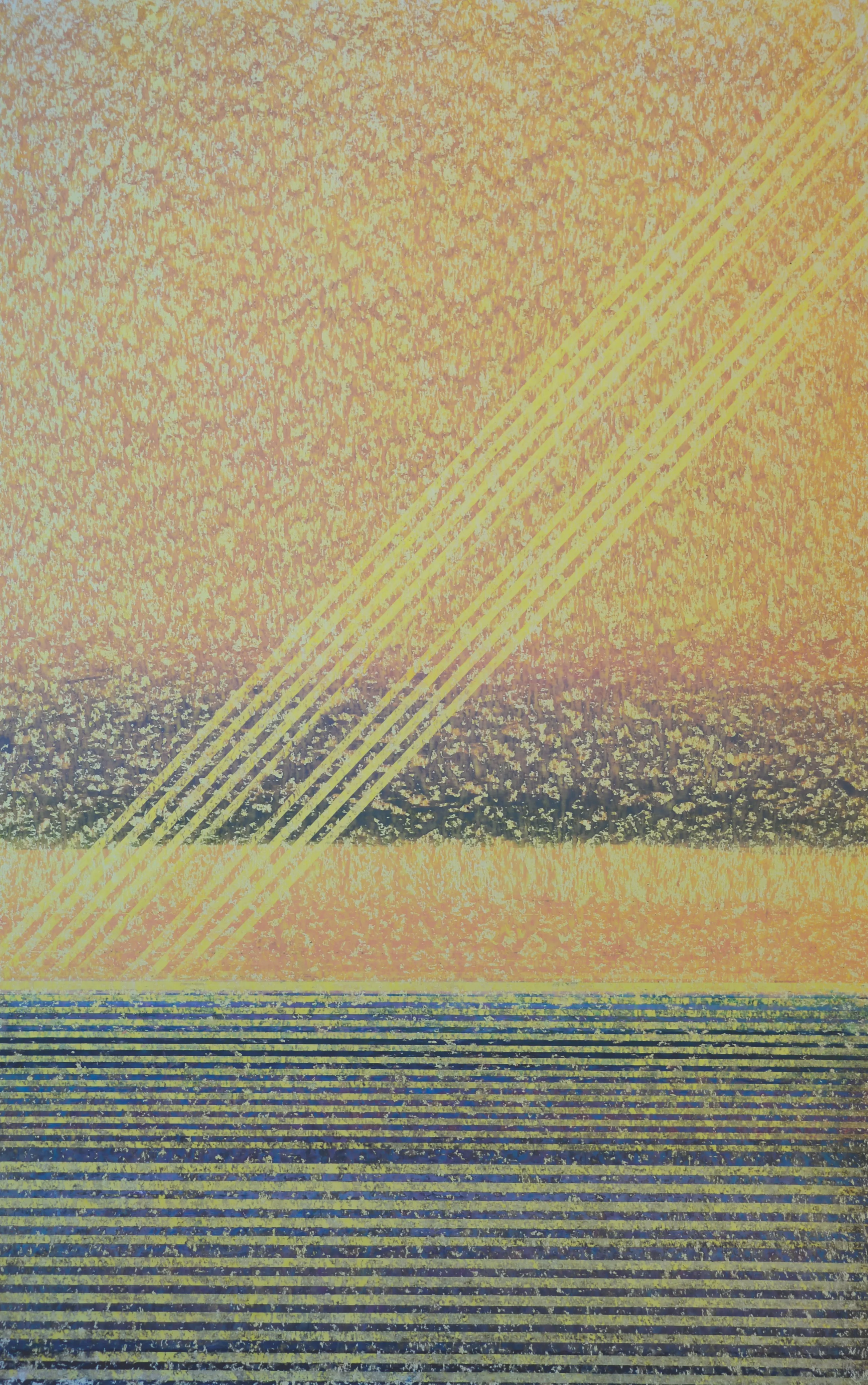 Image of Presence 5.06  — "Presence" Series by Maryan Besaga, size: 110 х 80 см, made of pastel, paper, Graphics medium, from Ukraine, part of the PRESENCE series, priced at $2500