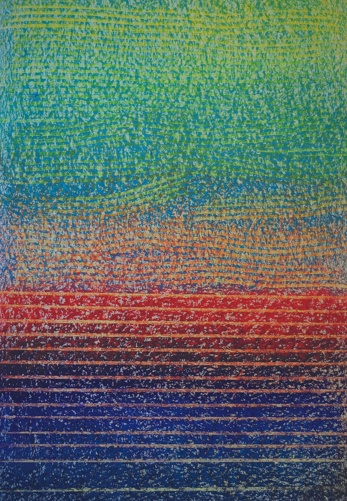 Image of Presence 5.02  — "Presence" Series by Maryan Besaga, size: 110 х 80 см, made of pastel, paper, Graphics medium, from Ukraine, part of the PRESENCE series, priced at $2500