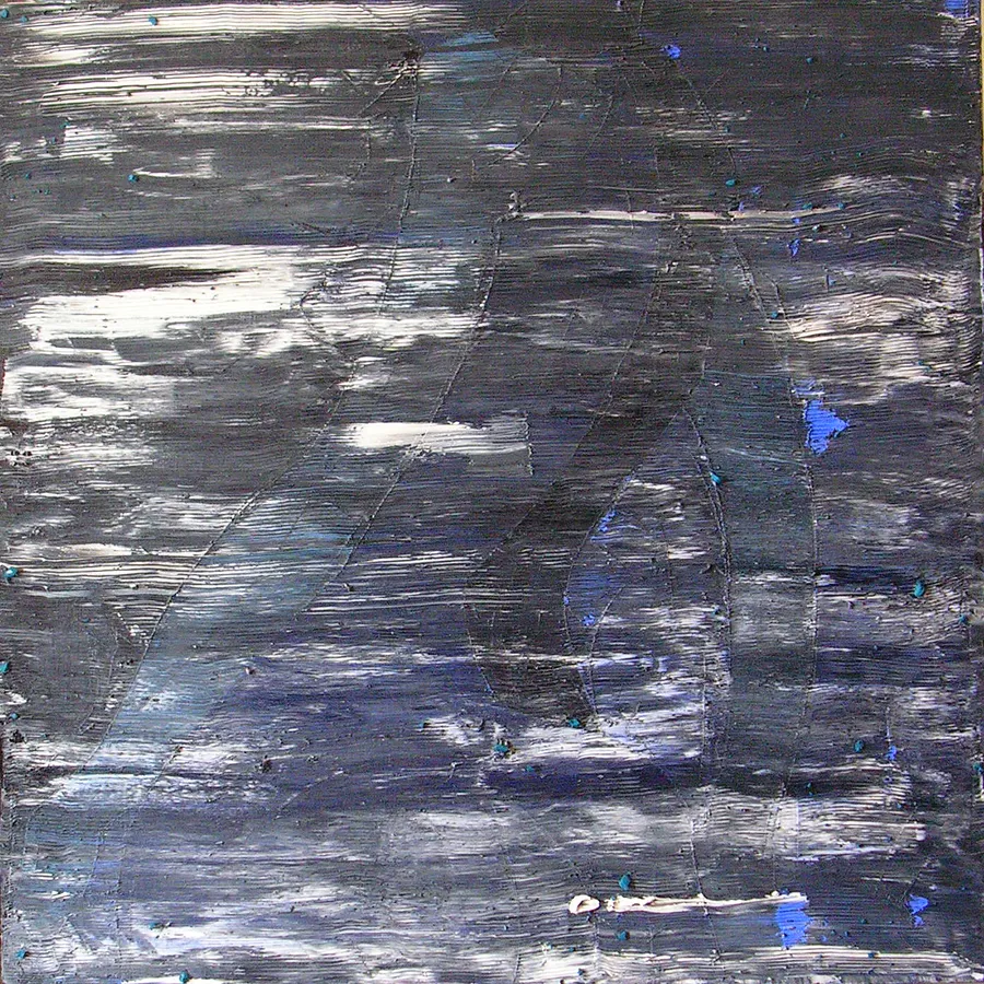 Image of Insomnia XII  — "Insomnia" Series by Maryan Besaga, size: 90х90 cm, made of oil on canvas, Painting medium, from Ukraine, part of the INSOMNIA series