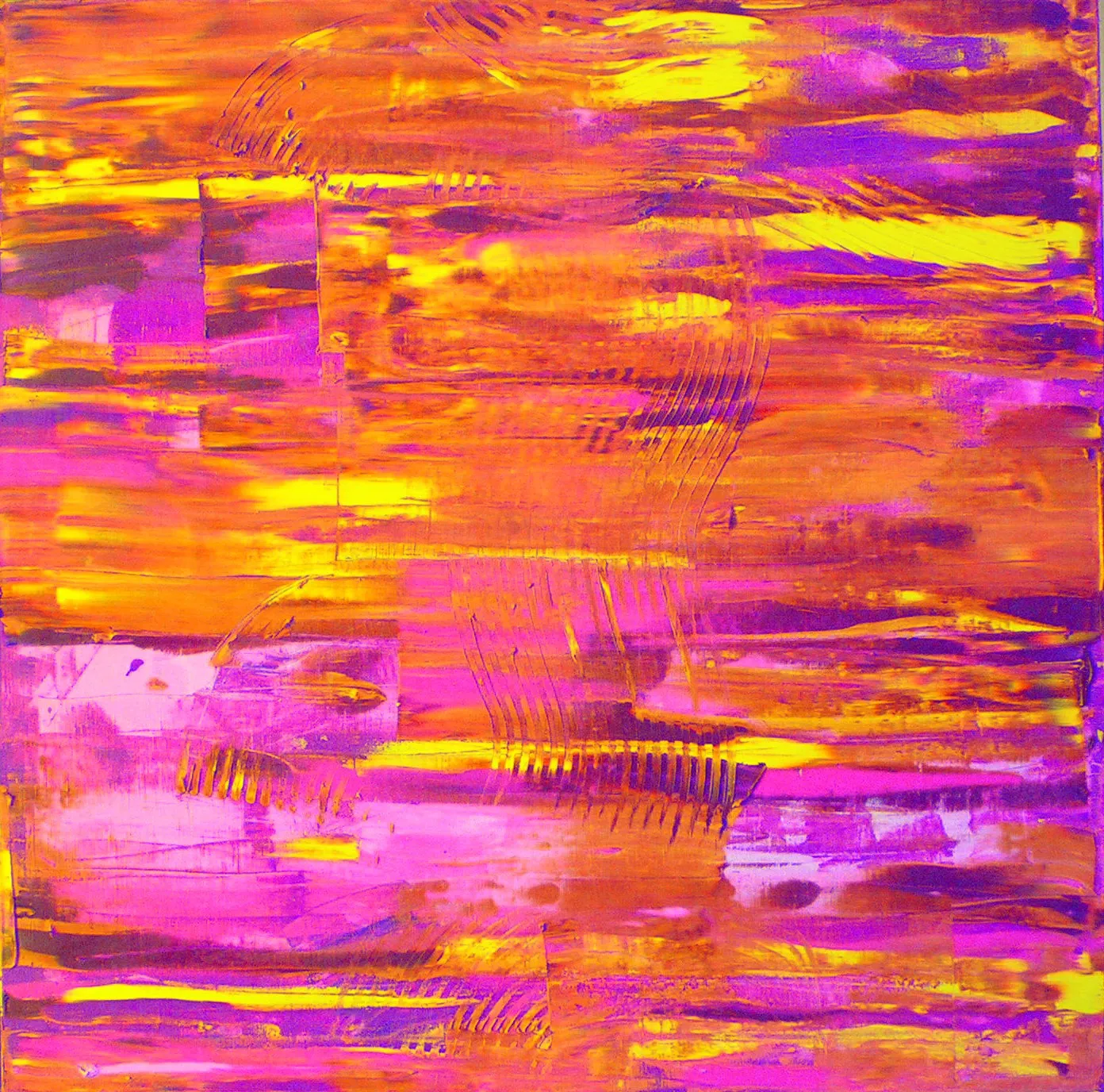 Image of Insomnia XXV — "Insomnia" Series by Maryan Besaga, size: 90х90 cm, made of oil on canvas, Painting medium, from Ukraine, part of the INSOMNIA series