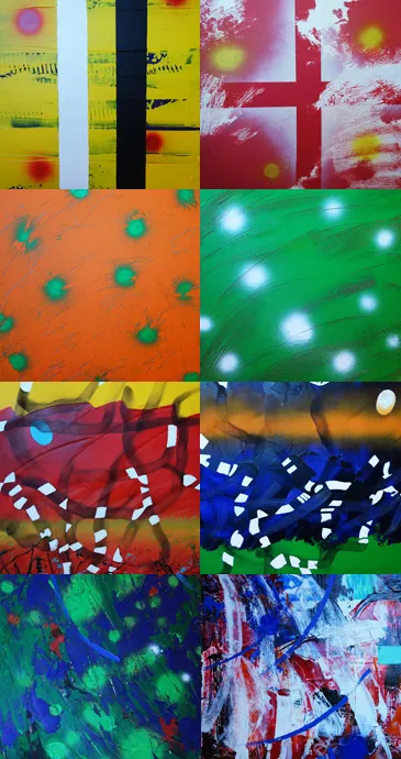 Image of Genesis III  — «Prima Motus» Series by Maryan Besaga, size: 160х80 см, made of mixed media on canvas, Painting medium, from Ukraine, part of the PRIMA MOTUS  series, priced at Price on request