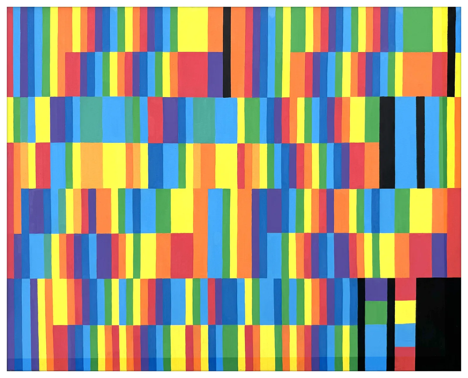 Image of Paganini's Caprice — "Transformation" Series by Maryan Besaga, size: 70 × 90 см, made of acrylic on canvas, Painting medium, from Poland, part of the TRANSFORMATION series, priced at $4000 Photo 1 of 2.