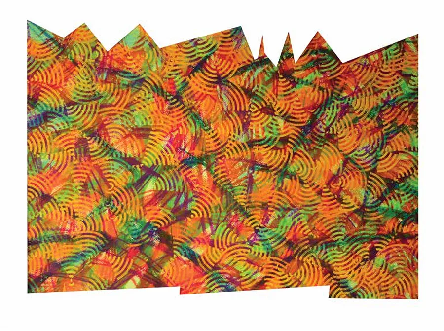Image of Presence 1.11 — "Presence" Series  by Maryan Besaga, size: 100х70 cm, made of пастель, папір, Graphics medium, from Укарїна, part of the PRESENCE series