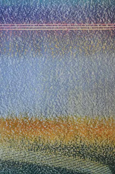 Image of Presence 6.03  Серія «Присутність» by Maryan Besaga, size: 100х70 cm, made of пастель, папір, Graphics medium, from Укарїна, part of the PRESENCE series, priced at $2300
