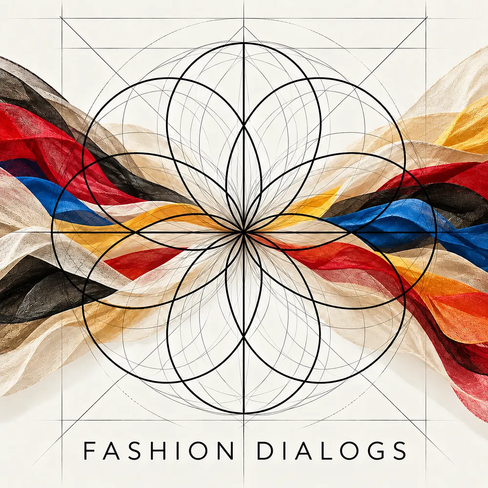 Обкладинка проєкту "FASHION DIALOGS / МОДНІ ДІАЛОГИ" від Мар'ян Бесага, проєкт типу ART & INTERNATIONAL PROJECTS, базується у Україна — Польща — Литва 